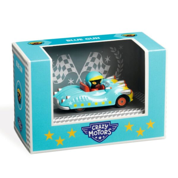 Blue Gun. Crazy motors. Modello da collezione