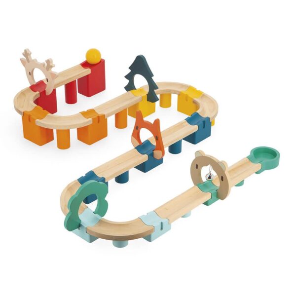 Il mio primo circuito-pista delle biglie