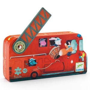 Puzzle camion pompieri